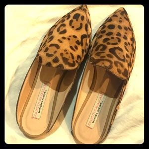 Rare Leopard Mules - Never Worn! 💋